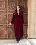 Ruby Velvet Kaftan