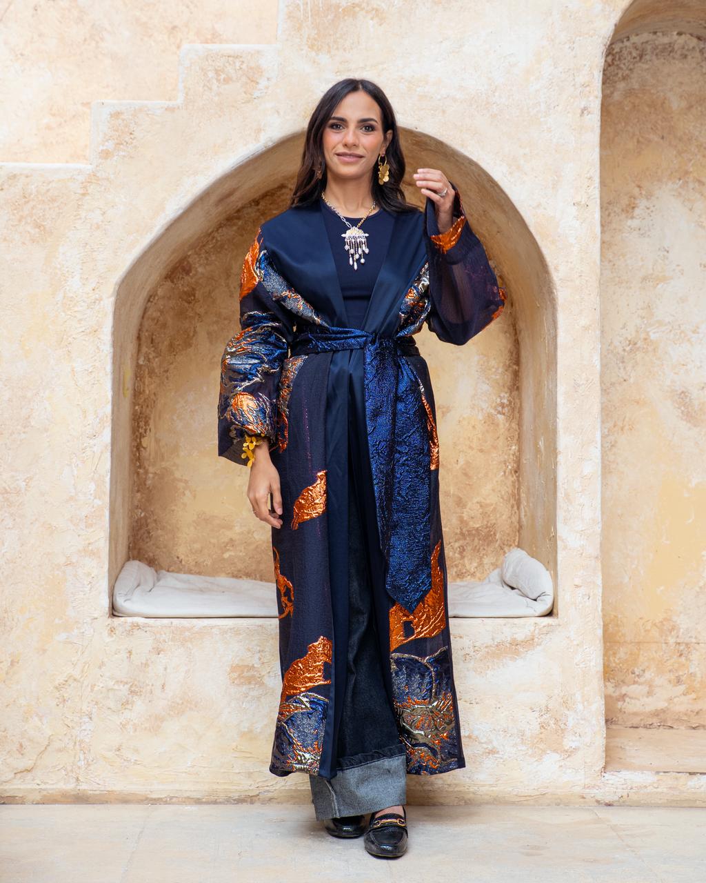 Midnight Ember Kaftan
